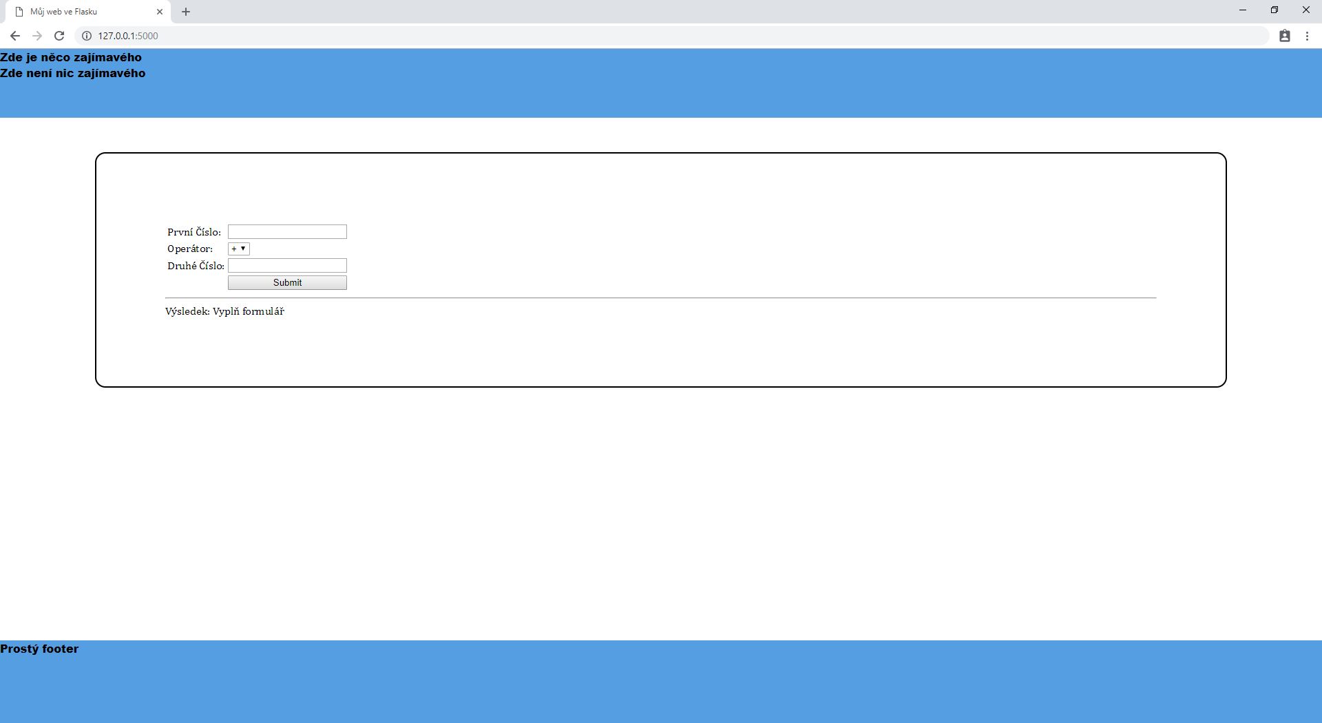 Flask framework pre Python